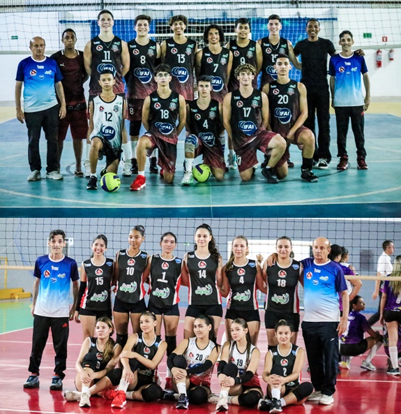 Voleibol da Selar Adamantina/Fai são Campeoes dos Jogos da juventude