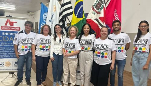 Representantes do CMDCA e CMPI participam de reunião no Rotary Club para divulgar Campanha “Imposto de Renda do Bem”
