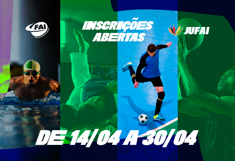 FAI realiza Jogos Universitários 2025 de 4 a 9 de maio