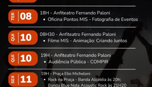 Prefeitura de Adamantina divulga programações que integram a agenda cultural do mês de abril