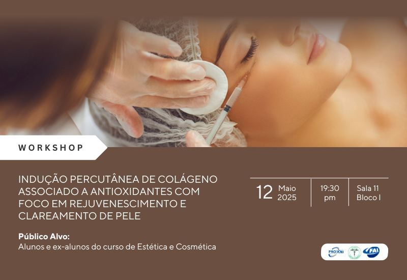 Curso de Estética e Cosmética da FAI promove workshop sobre clareamento da pele