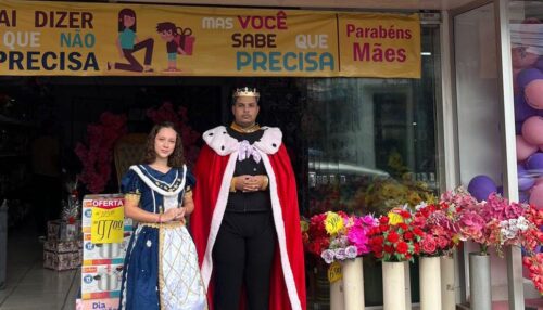 Mães Rainhas: Bazar São Jorge Celebra o Dia das Mães com Trono e Coroação