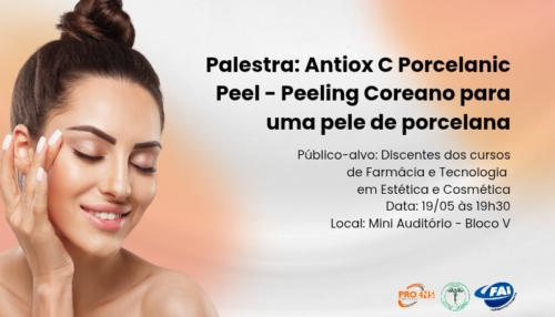 Pele de Porcelana: Estética e Cosmética  promove palestra sobre Peeling Coreano
