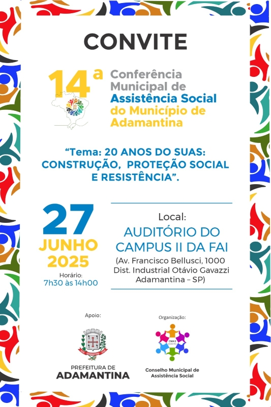 Adamantina realiza 14ª Conferência Municipal de Assistência Social