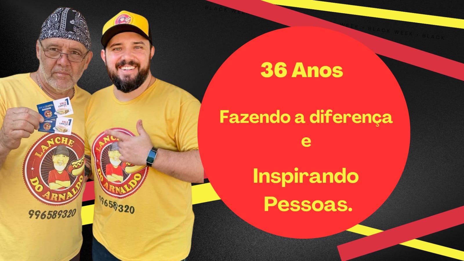 36 anos de sabor, tradição e inovação – é festa no LANCHE DO ARNALDO!