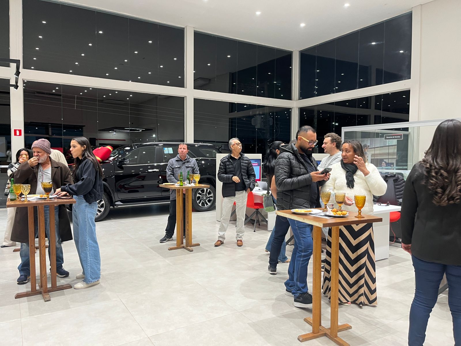 Noite de oportunidades: KAMPAI Toyota transforma visitas em grandes conquistas