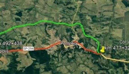 Obra do Contorno Viário de Pompéia é adiada: início só em 2029 e investimento chega a R$ 489 milhões