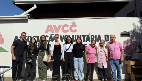 Alunos de Nutrição participam de simpósio de Terapia Nutricional no IRCAD América Latina, em Barretos