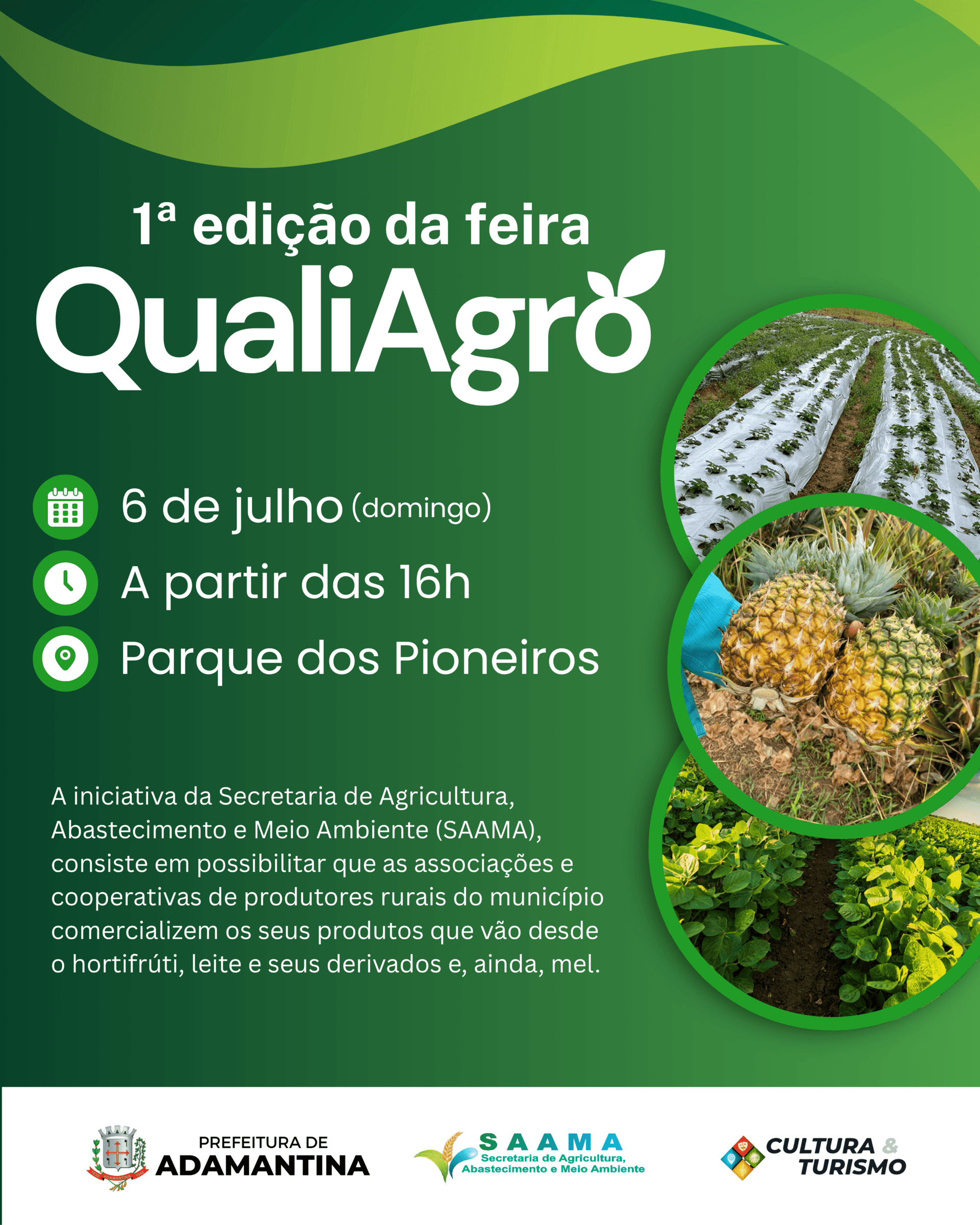 Prefeitura de Adamantina realiza primeira edição da Feira QualiAgro