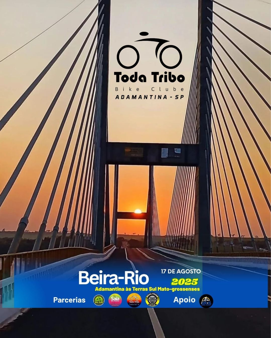 📰 Ciclistas de Adamantina promovem 4ª edição do “Beira-Rio Adamantina às Terras Sul Mato-grossenses”