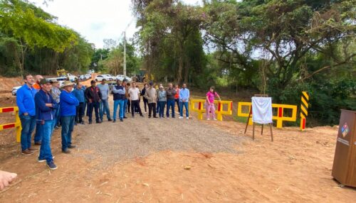 Com tempo recorde e baixo custo, Prefeitura de Adamantina entrega nova ponte sobre o Córrego do Rancho