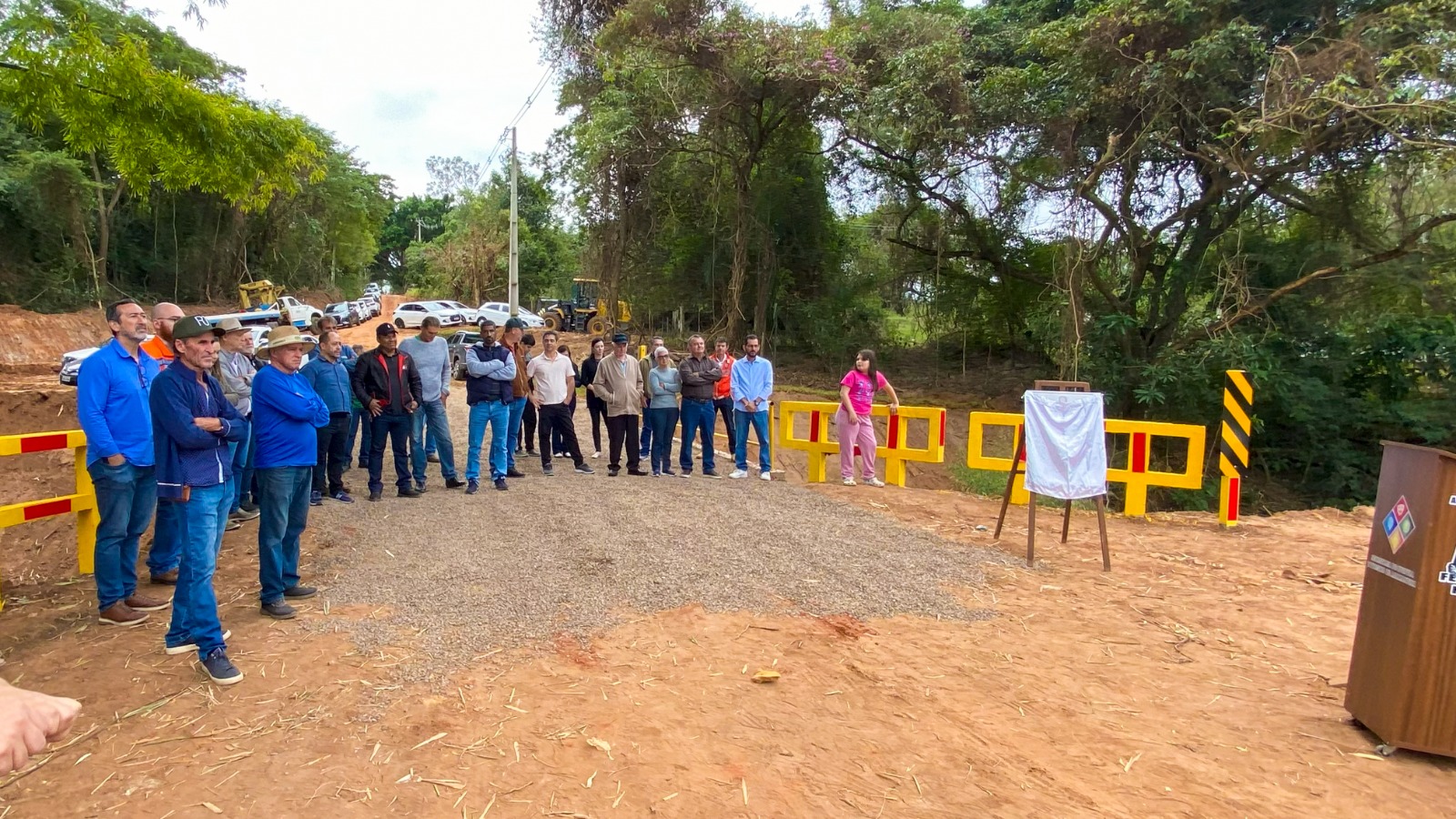 Com tempo recorde e baixo custo, Prefeitura de Adamantina entrega nova ponte sobre o Córrego do Rancho