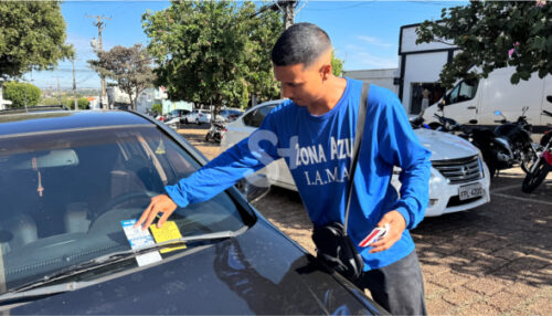 Em Adamantina, Zona Azul passa a adotar notificação com alerta para condutor regularizar veículo