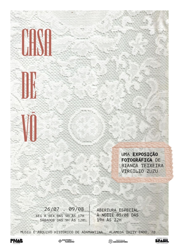 Museu e arquivo histórico “Setsu Onishi” estará aberto no período noturno nesta terça-feira (5) para visitação da exposição fotográfica “Casa de Vó”