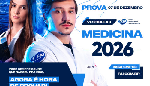 FAI abre inscrições para o Vestibular de Medicina 2026