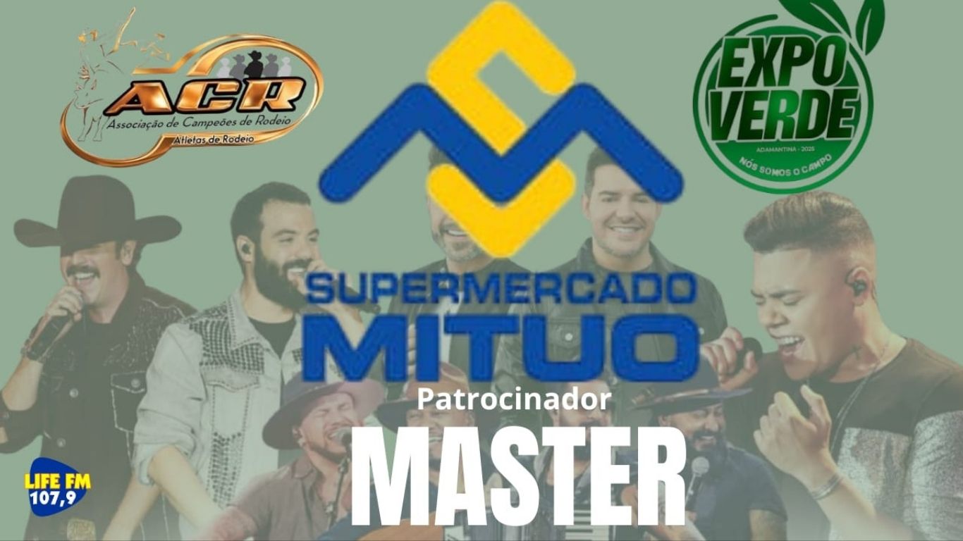 Supermercado Mituo é Patrocinador Master da EXPO VERDE 2025: Um Compromisso com Adamantina e com Você!