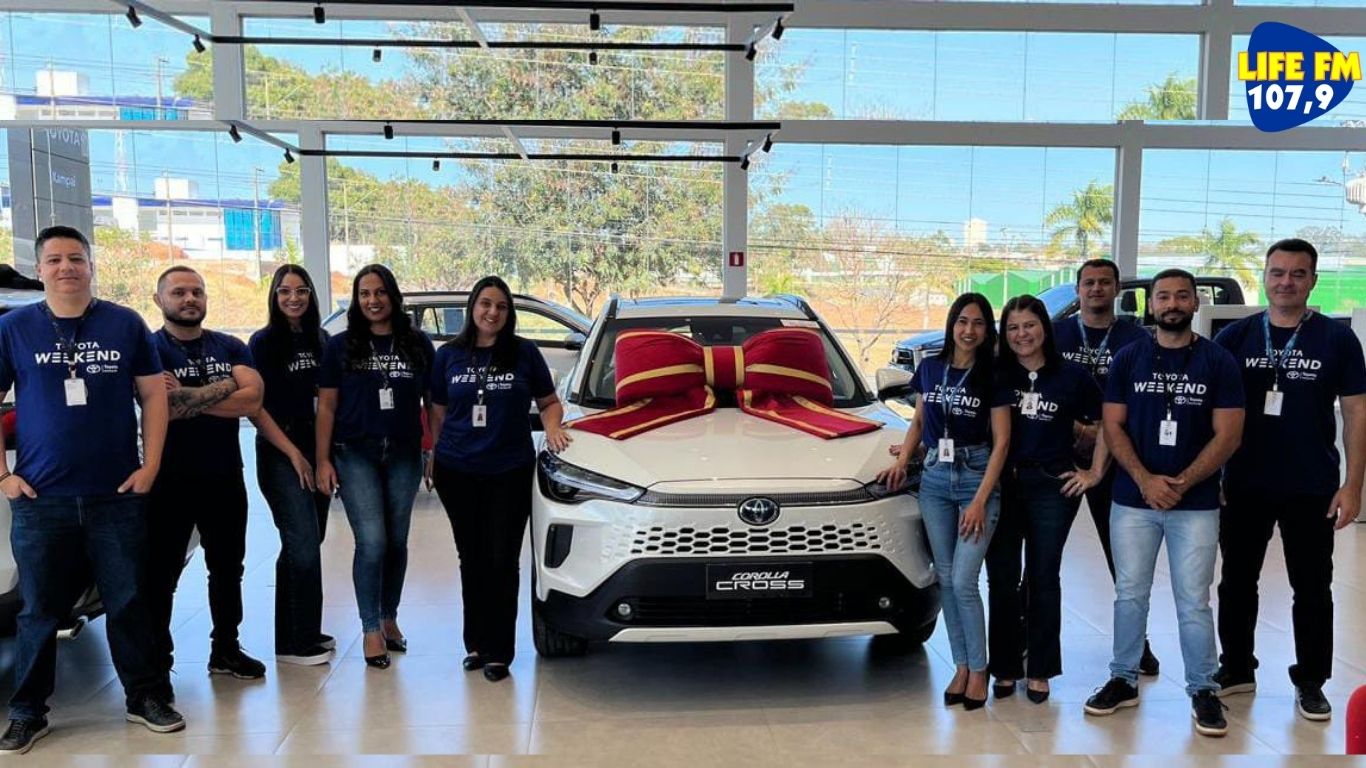 Toyota Weekend na KAMPAI Toyota Adamantina: Condições imperdíveis para você sair de híbrido novo!