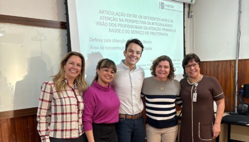 Egresso de Fisioterapia da FAI defende mestrado na FAMEMA