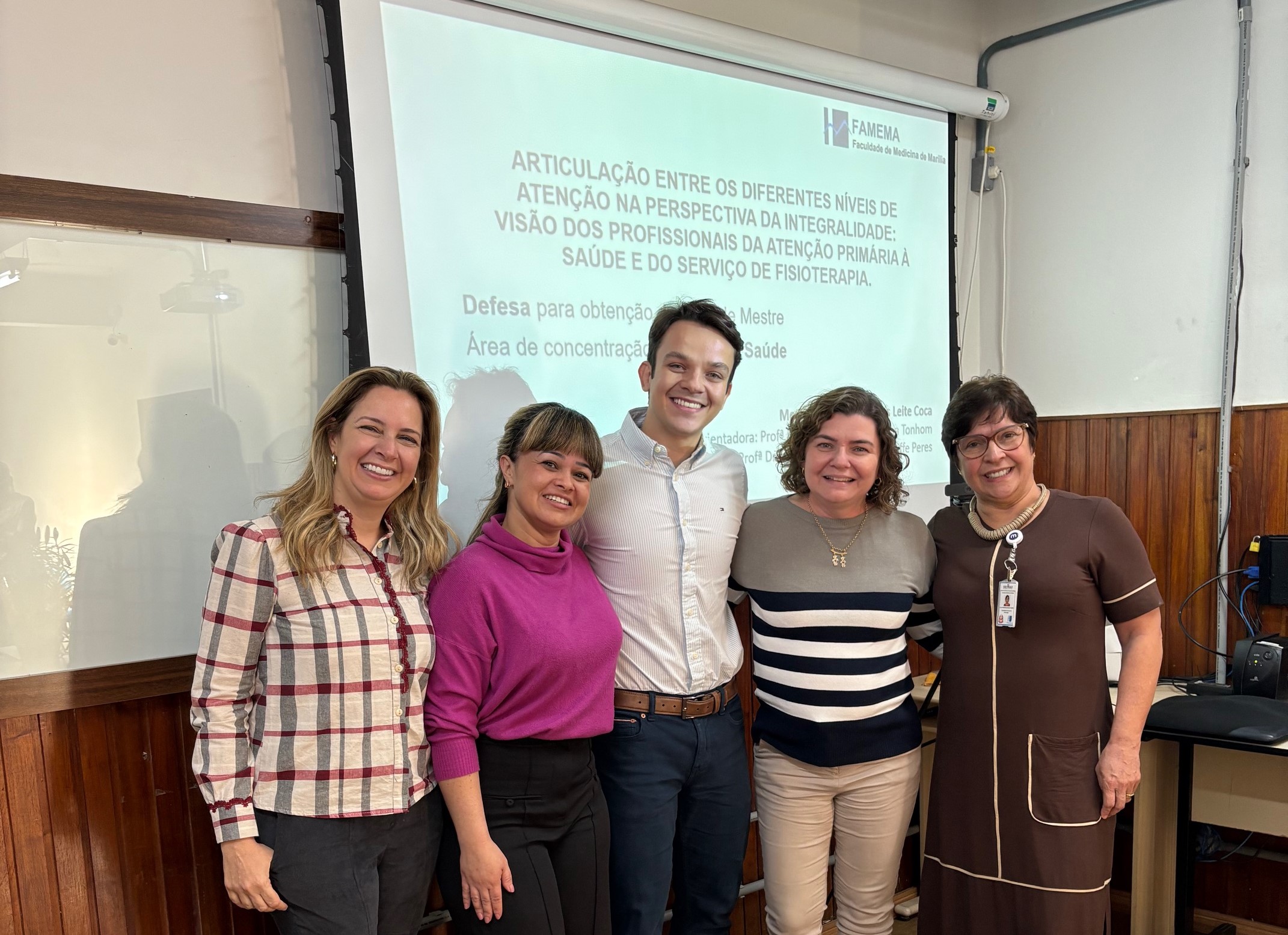 Egresso de Fisioterapia da FAI defende mestrado na FAMEMA