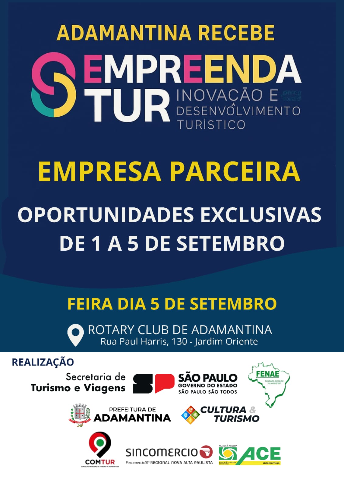 Semana Empreenda Tur Adamantina 2025: União para o Crescimento da Cidade