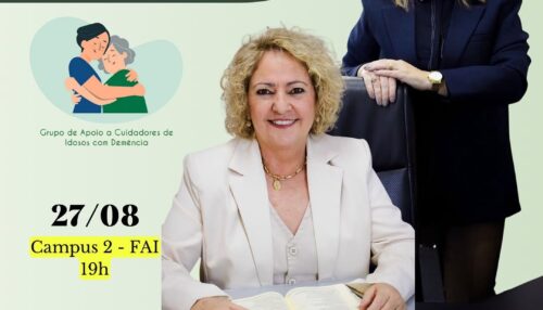 Encontro do Grupo de Apoio a Cuidadores de Idosos com Demência tratará sobre o direito da pessoa idosa