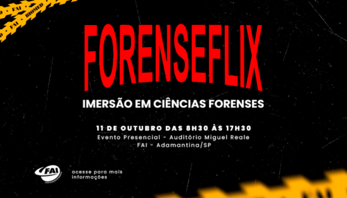 Curso de Biomedicina da FAI promove imersão em Ciências Forenses com o evento 