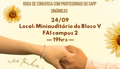 Grupo de Apoio a Cuidadores de Idosos com demência traz como tema o “setembro amarelo”