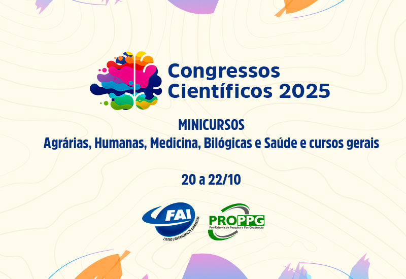 CICFAI oferece minicursos gratuitos com inscrições abertas até domingo