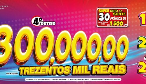 🎉 Morador de Adamantina é premiado com R$ 300 mil no Cia Cap neste domingo