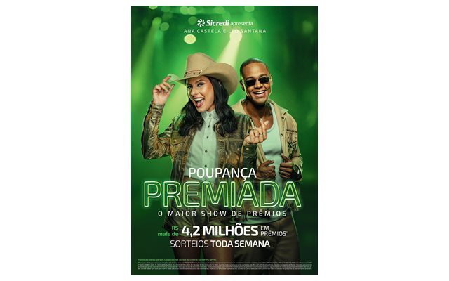Campanha Poupança Premiada Sicredi alcança recorde de 180 milhões de números da sorte emitidos