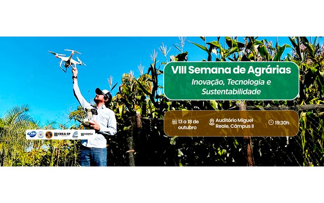 Semana de Ciências Agrárias da FAI começa na próxima segunda-feira