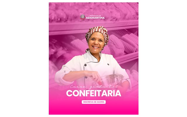 Fundo Social de Solidariedade abre inscrições para curso de confeitaria