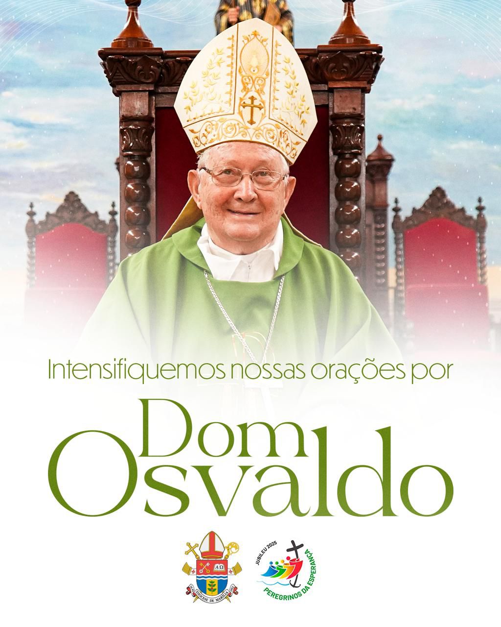 NOTA SOBRE O ESTADO DE SAÚDE DE DOM OSVALDO GIUNTINI