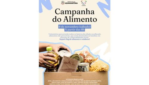 Fundo Social de Solidariedade promove Campanha do Alimento