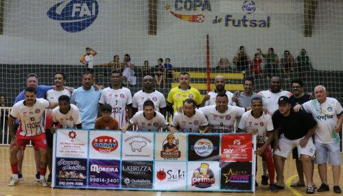 Parque Iguaçu FC conquista o título da 1ª Copa SELAR Master de Futsal de Adamantina