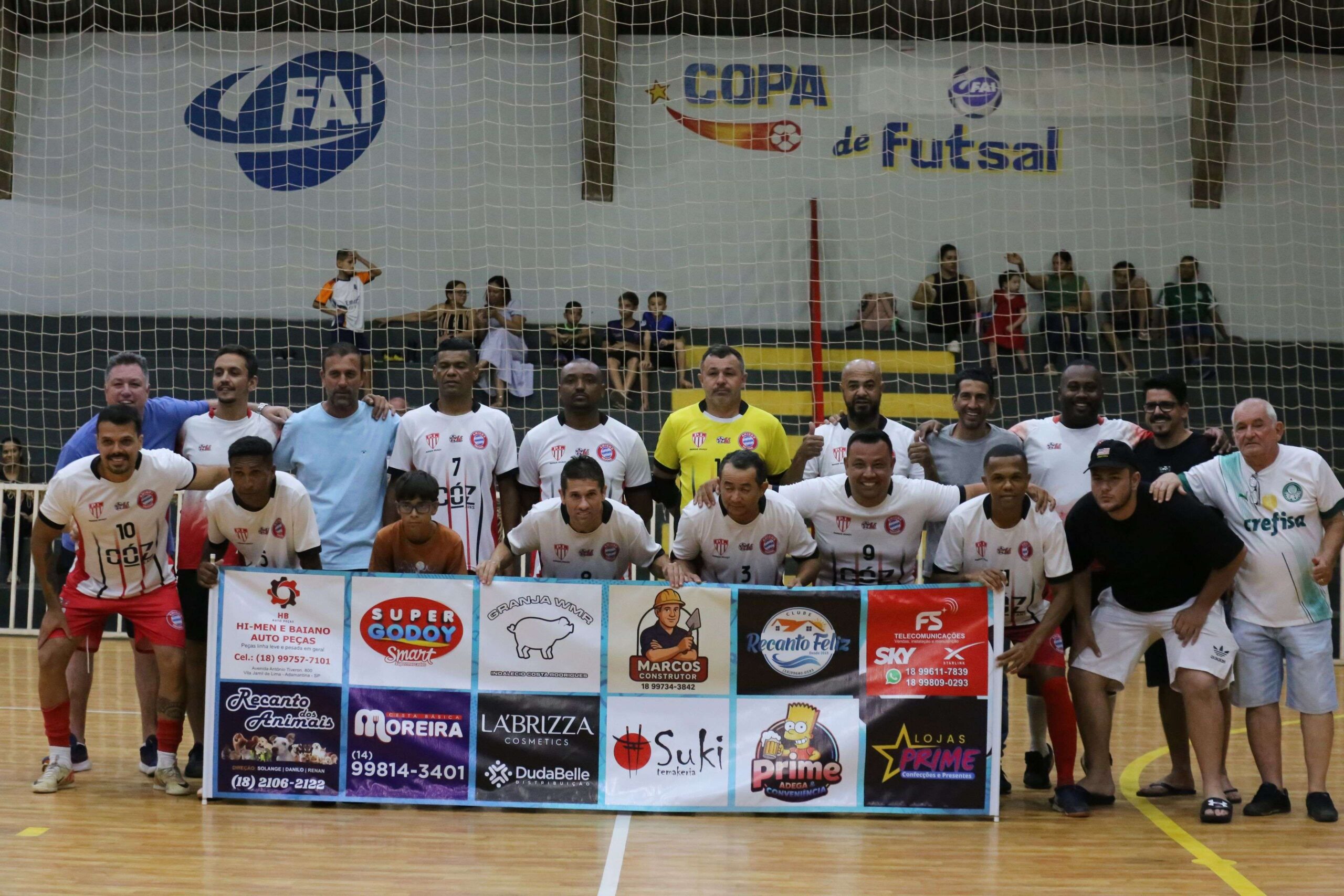 Parque Iguaçu FC conquista o título da 1ª Copa SELAR Master de Futsal de Adamantina