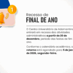 FAI entra em recesso de fim de ano a partir de 20 de dezembro