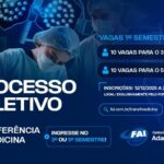 FAI abre inscrições para vagas remanescentes do curso de Medicina – 1º semestre de 2026