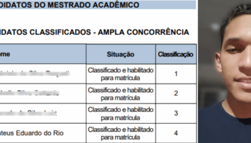 Egresso de Agronomia da FAI conquista 4º lugar em Mestrado na Unesp de Ilha Solteira