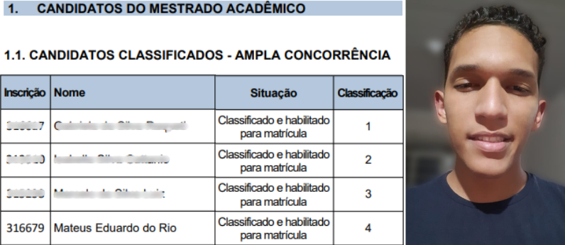 Egresso de Agronomia da FAI conquista 4º lugar em Mestrado na Unesp de Ilha Solteira