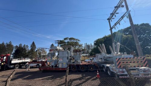 Energisa avança nas obras de melhoria na subestação de Adamantina