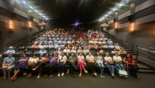 Encerramento do projeto Cine Clube Viva Memória – Cinema e Convivência para Terceira Idade – leva idosos ao Prudenshopping em Presidente Prudente