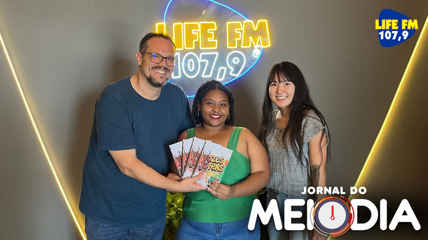 Noite de autógrafos do livro “Vozes Jovens” acontece hoje na Biblioteca Municipal