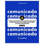 Prefeitura de Adamantina informa que haverá alteração do funcionamento de todas as unidades básicas de saúde somente na segunda-feira (22)