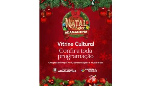 Paço Municipal de Adamantina recebe apresentações de natal