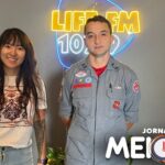 Sargento Gabriel Valente do Corpo de Bombeiros orienta sobre prevenção de afogamentos