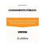 Editais de chamamento público de entidades de natureza privada sem fins lucrativos para fins de concessão de subvenções, contribuições e auxílios está aberto