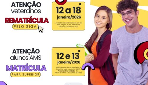Fatec Adamantina abre período de rematrícula para veteranos e matrícula do AMS na próxima semana