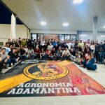 Calouros de Agronomia da FAI são recepcionados com ação conjunta da Pró-Reitoria de Extensão, coordenação e atlética