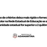 Atualização de critérios deixa mais rígido o fornecimento de passe escolar na Rede Estadual de Educação se a distância até a unidade estadual for superior a 2 quilômetros